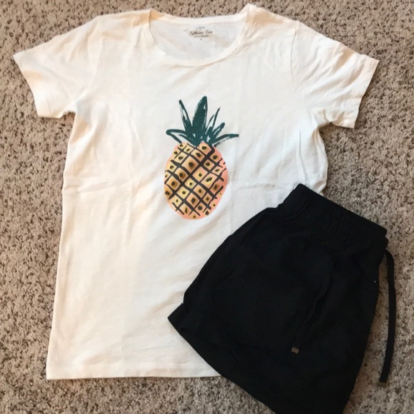 J. Crew Tops - J. Crew Pineapple Tee Size Small